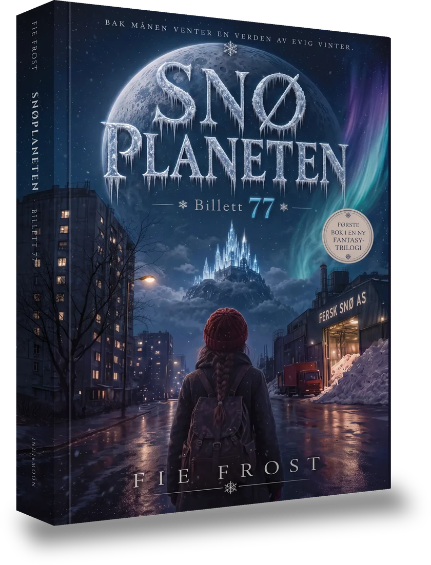 SNØPLANETEN – Billett 77 som innbundet bok